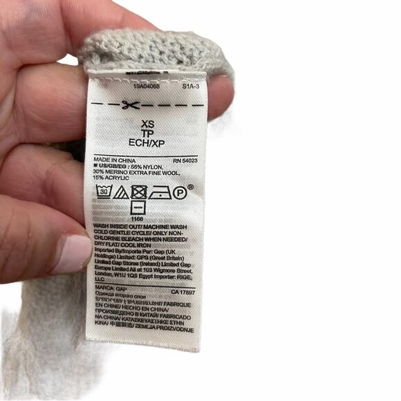 Gap Gray Oversized Tunic Sweater - Picture 6 of 6